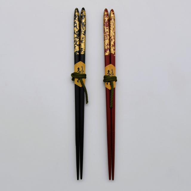 天丸箸 金箔ちらし