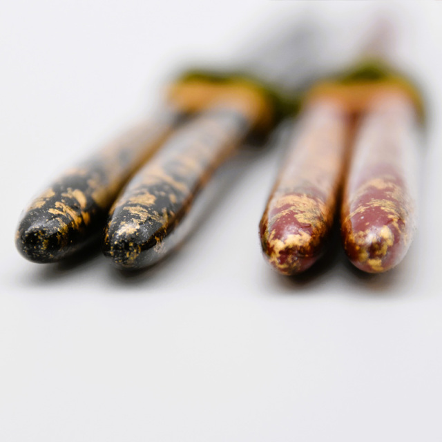 天丸箸　金箔ちらし