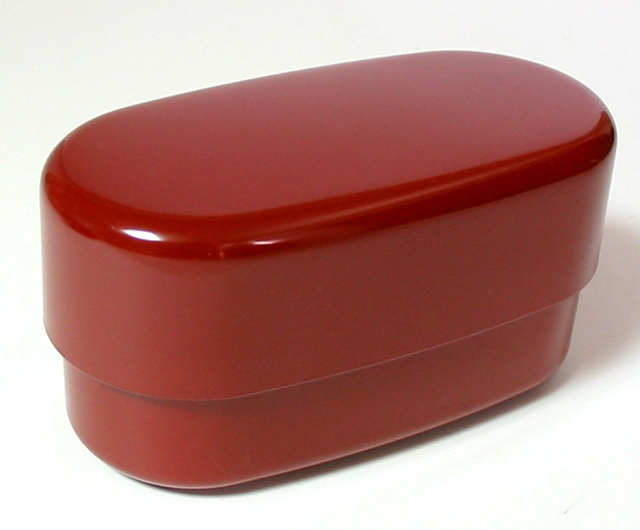 スリム弁当箱 ランチボックス（製造中止） 漆器の井助