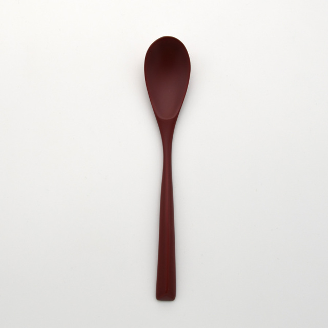 絆スプーン 朱 中