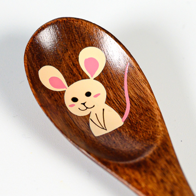 オリジナルスプーン　出産祝い　木製スプーン　干支 オリジナルスプーン 出産祝い 木製スプーン 干支 オリジナルスプーン