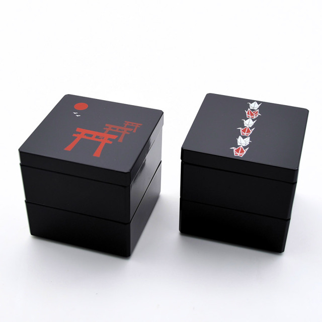 姫珍味重 黒　折り鶴／鳥居 【製造中止・在庫限り】