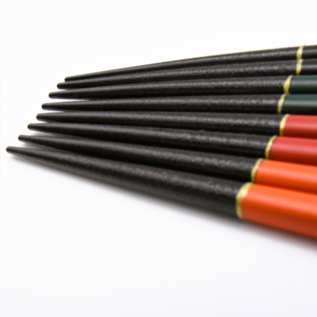 箸 うるし嵯美 赤/黒/緑/洗朱 【メール便可】 木製 漆塗り 漆器の井助