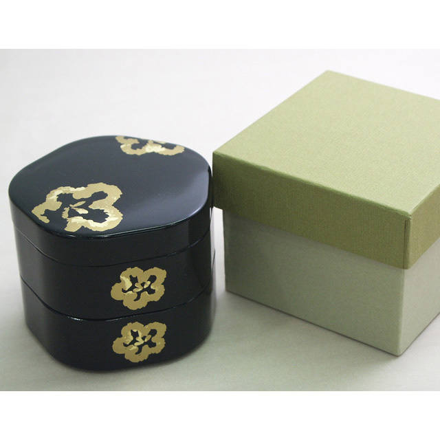 姫珍味重 小梅 FC38-8/9 漆器の井助