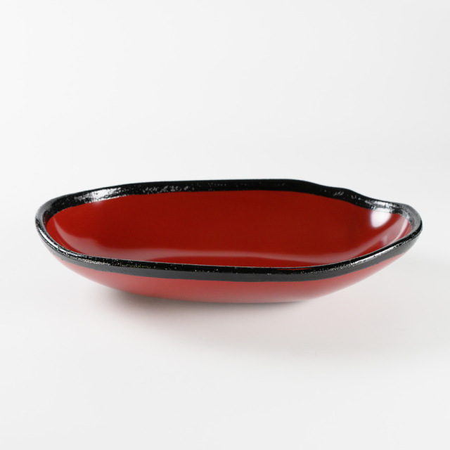 サラダボウル 洗朱 漆塗り 中鉢【製造中止・在庫限り】 漆器の井助