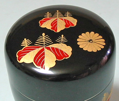 中棗 黒高台寺 漆塗り お茶道具（製造中止） 漆器の井助