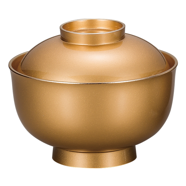 雑煮椀 金ラメ 漆器の井助