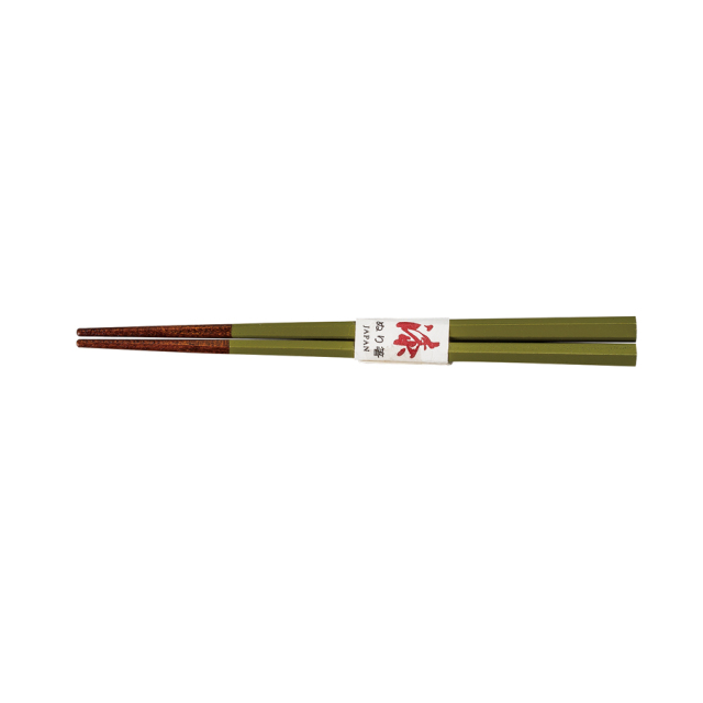 子供箸 さくら 6角 15cm 赤/青/洗朱/緑 【メール便対応可】木製 漆塗り 