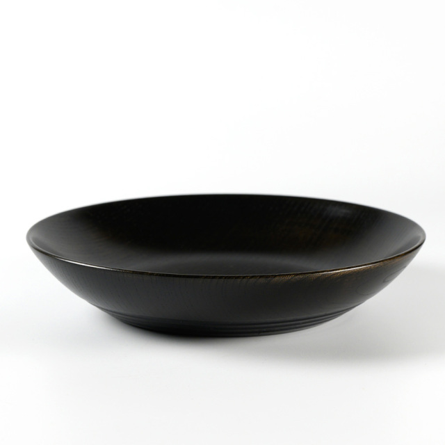 四つ椀　黒スリ