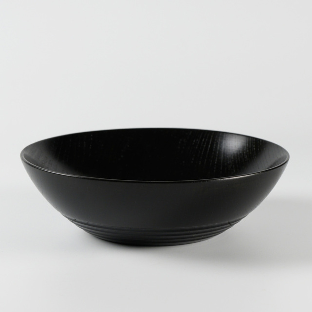 四つ椀　黒スリ