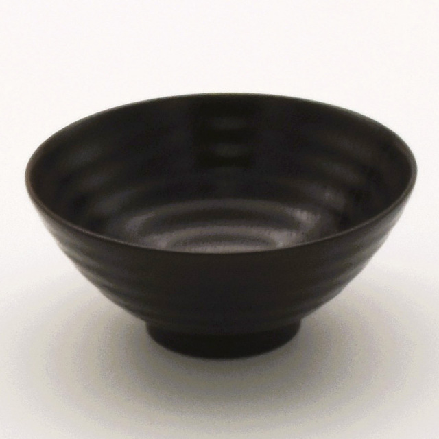 飯椀 波紋 摺漆 木製 漆塗り 木のご飯茶碗 漆器の井助