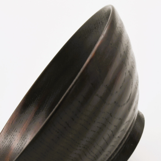 飯椀 波紋 摺漆