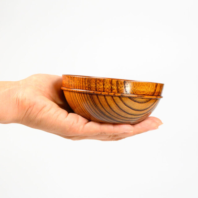 MOKU ボウル A 拭き漆 ｜木製の小鉢・珍味入れ 漆器の井助