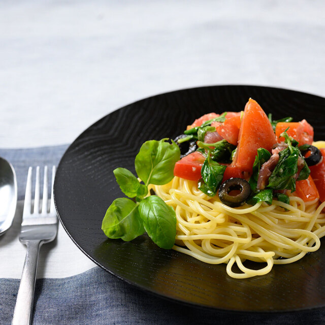 MOKU 丸皿 赤スリ/黒スリ 小