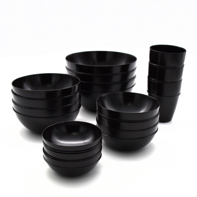 MOKU カップ 赤スリ/黒スリ ｜木製のコップ・グラス 拭き漆 漆器の井助