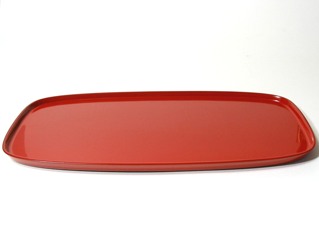 くつわ小判盆 木製 漆塗り トレー（製造中止） 漆器の井助