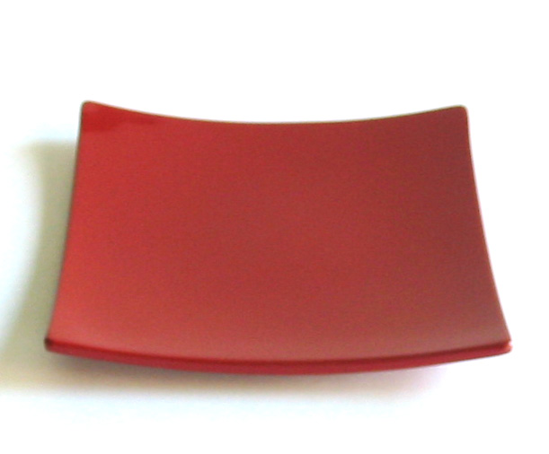 やよい皿 朱 小  漆塗り 中皿（製造中止）