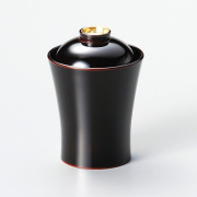 小吸物椀 箔鼓 溜 漆塗り 12-00705 【製造中止】