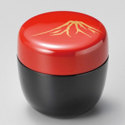 中棗 日の出 金富士 漆塗り　12-16002