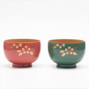 夫婦椀 桜 福寿汁椀