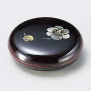 ジュエリーケース 沈金 水仙/可憐 溜 漆塗り　12-12503/12504