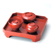 越前漆器　無地　木製　祝膳　黒内朱 g12-15501.jpg?t=20240430155354