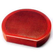 半月弁当箱  布目  木製 木のランチボックス（製造中止）