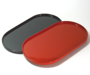 コーヒー盆 尺二  木製 漆塗り トレー（製造中止）