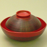 すき焼き椀 五山 木製 漆塗り