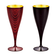 ワインペアカップ 響樹 内金箔