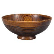 ごはん椀 千筋スリ 大 木製 漆塗り　FC10-4