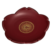 箸置き 桜型 本朱/ピンク 5枚組　FC39-7/8