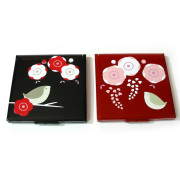 コンパクトミラー 幸梅 【メール便可】携帯用手鏡 外国人へのお土産 日本みやげ