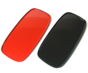 くつわ小判盆    木製 漆塗り トレー（製造中止）