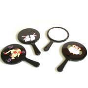 アニマル柄姫鏡 【メール便可】 携帯用手鏡 ミニミラー