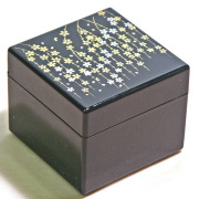 ピアスボックス しだれ桜 ジュエリーボックス・アクセサリーケース　【製造中止】