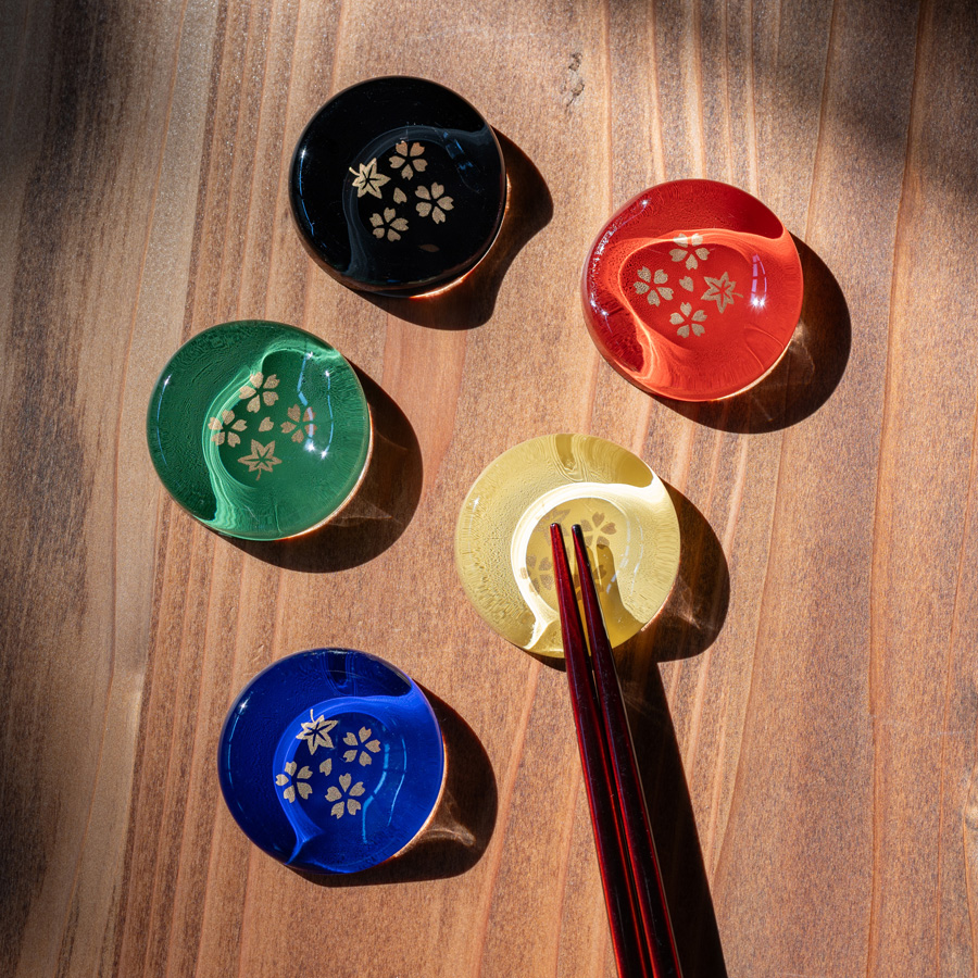 箸置き ぎやまん 春秋