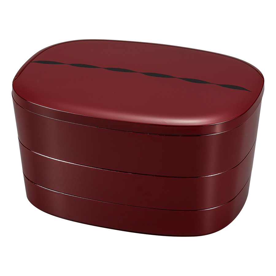 入れ子三段重 小判こより