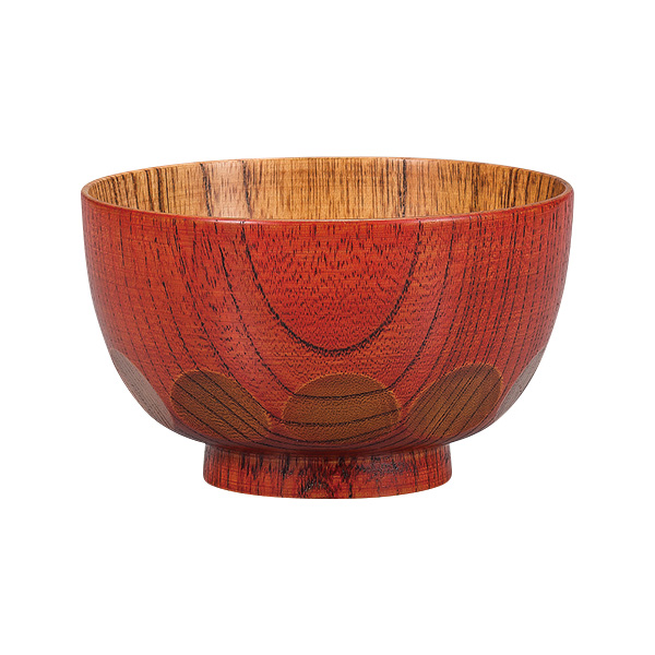 子供汁椀　漆切子