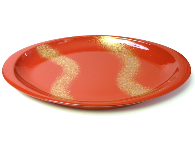 オーバル盛皿 星流  漆塗り 中皿（製造中止）