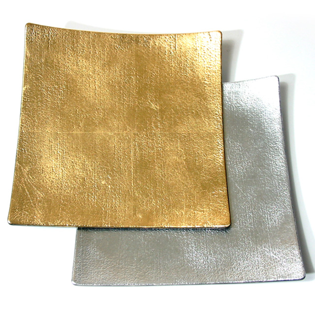 ペアやよい皿 金銀錆   （製造中止）