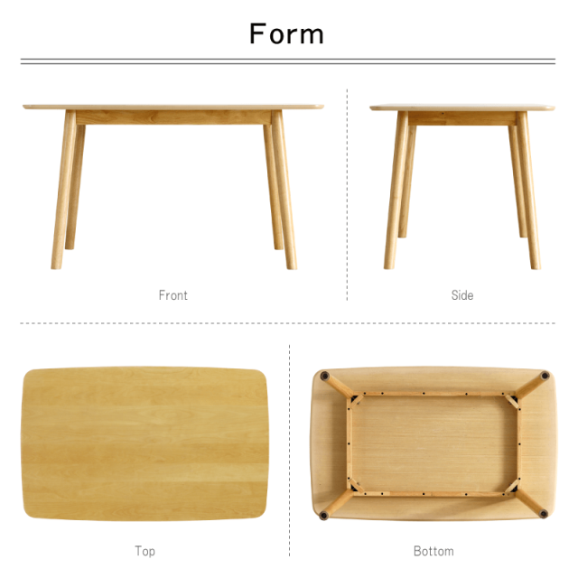 木製ダイニングテーブル 幅120 cm 奥行75 cm 高さ70 cm 楽天市場】【Dining room】幅120cm 奥行75cm 高さ70cm