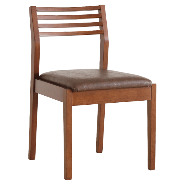 ④北欧レトロ アイリスチトセ 木製アームチェア 木製椅子 福祉チェアレ