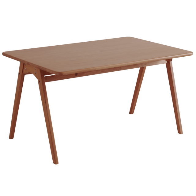 SUN ダイニングテーブル 幅130cm 4人掛け 木製 天然木 コンパクト