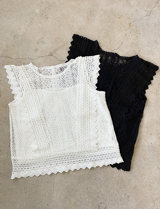 『　神レース第二弾発表！普通のレースに少し飽きたら・・・　』重ねレーステープノースリトップス