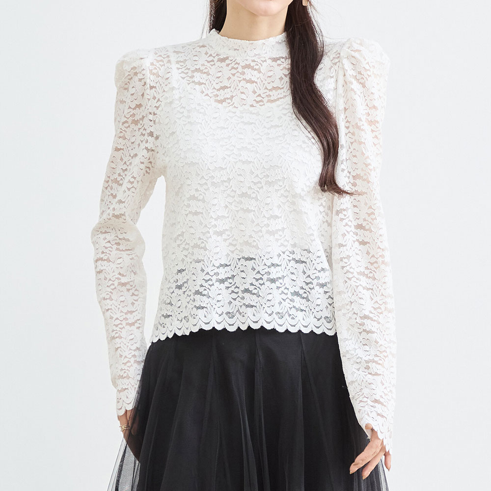 ラスト1着！　サマーセール　『　インスタで大人気！　』 【メール便対応】　 総レースプルオーバー