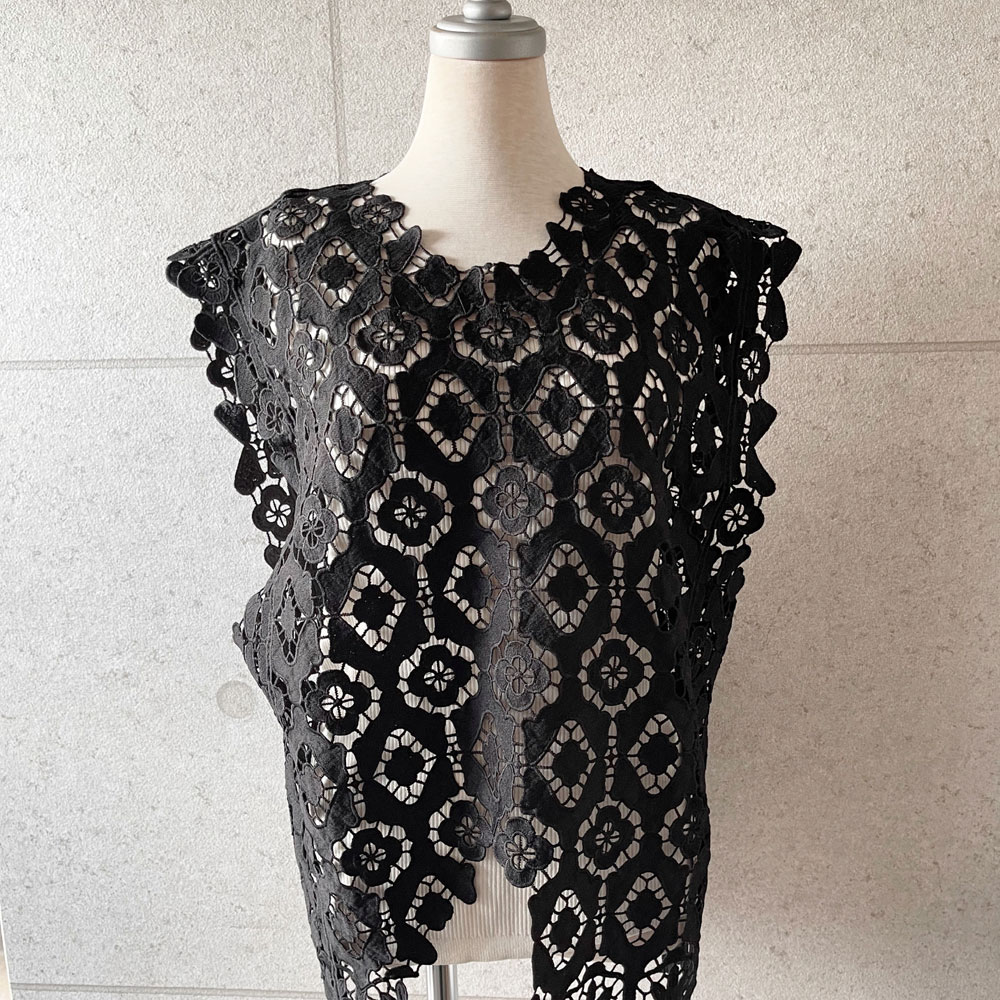 【即納】春の早割り　『　インスタで大人気！　』    昨年大バズりしたサマーベストコットンレース登場！