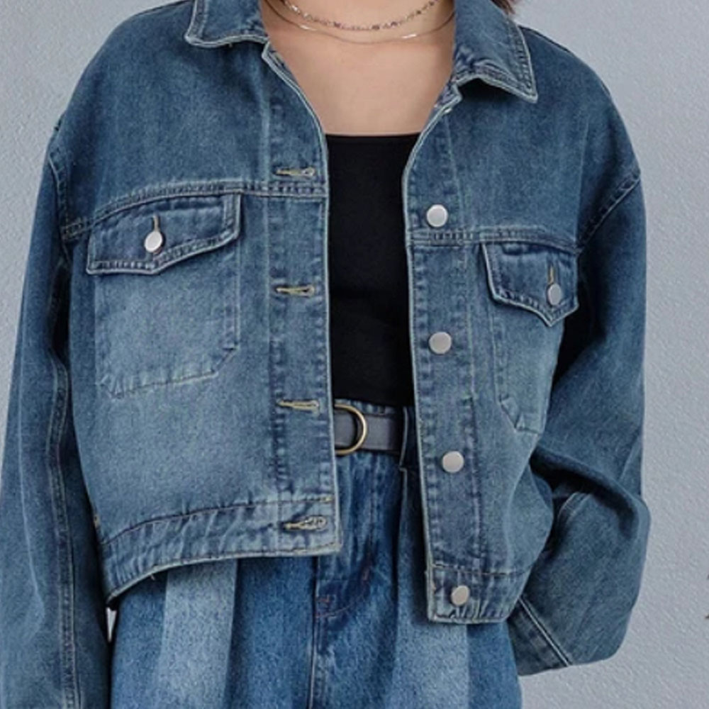 【3月上旬入荷予定】春の早割り 　【2026新作】デニムショートジャケット