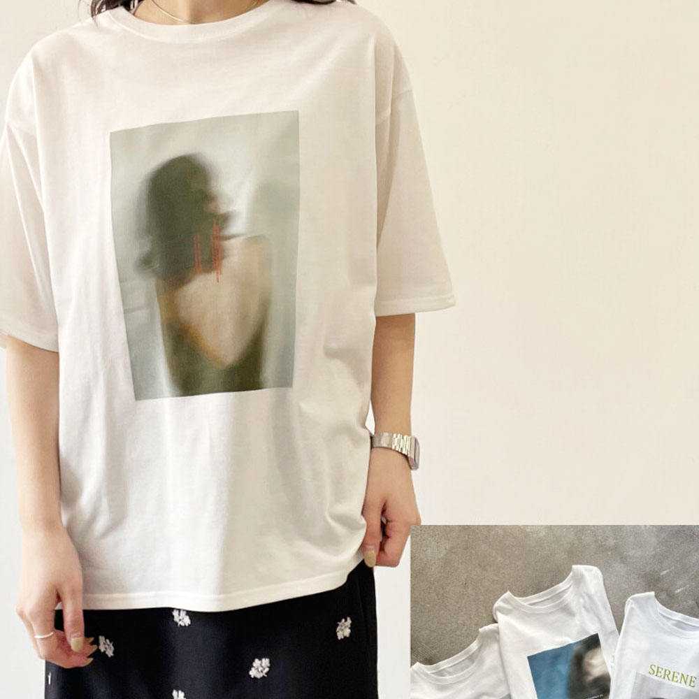 【4月下旬入荷予定】 春の早割り【メール便対応】　【2026新作】天竺フォトTシャツ