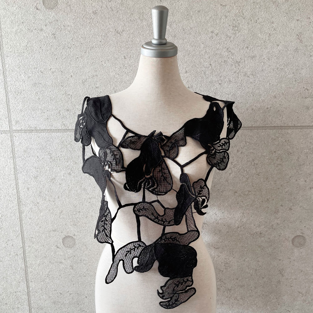 【6月下旬入荷予定】　【ブラック７月上旬再入荷】　【6/21インスタサブ垢投稿】　夏の早割り【メール便対応】　『　インスタサブ垢で大人気！　』　花レース飾りベスト